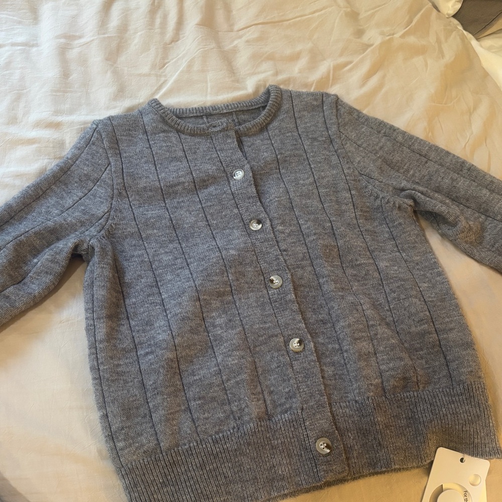 Button up sweater